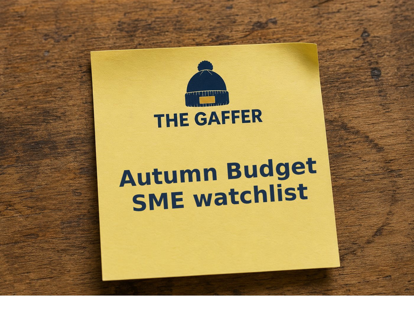 The Autumn Budget Is Coming — Here’s What SMEs Should Watch For